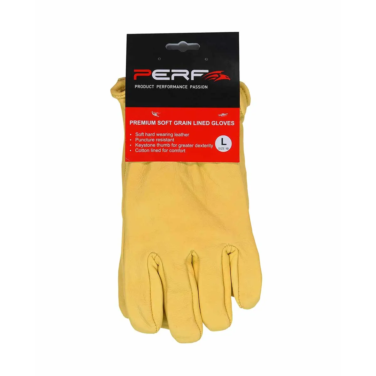 Perf Atlas(Retail Pair) Lined Drivers Gloves SAF006 — Gold